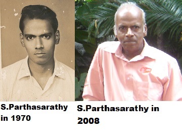 Parthasarathy in 1970 and 2020